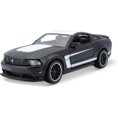 Maisto Ford Mustang Boss 302 1:24 černá matná