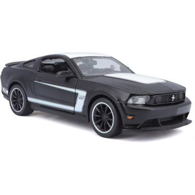 Maisto Ford Mustang Boss 302 1:24 černá matná