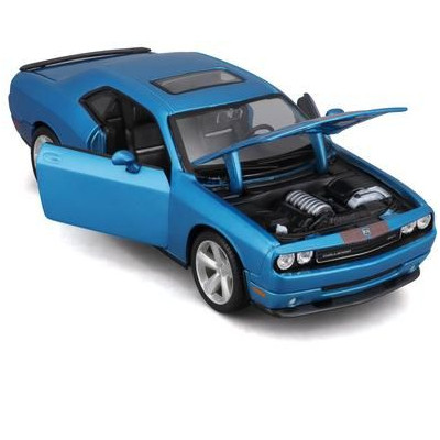 Maisto Dodge Challenger SRT8 2008 1:24 modrá metalíza