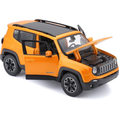 Maisto Jeep Renegade 1:24 oranžová