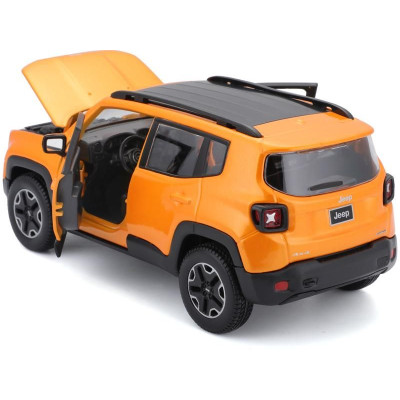Maisto Jeep Renegade 1:24 oranžová