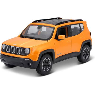 Maisto Jeep Renegade 1:24 oranžová