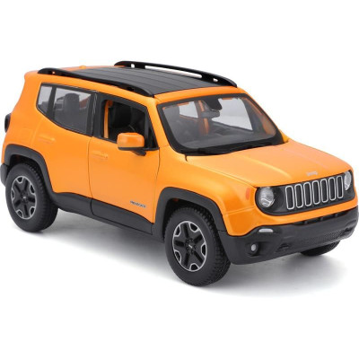 Maisto Jeep Renegade 1:24 oranžová