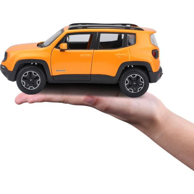 Maisto Jeep Renegade 1:24 oranžová