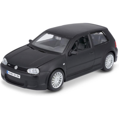 Maisto Volkswagen Golf R32 1:24 černá matná