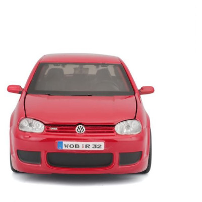 Maisto Volkswagen Golf R32 1:24 červená