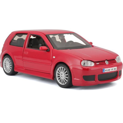 Maisto Volkswagen Golf R32 1:24 červená