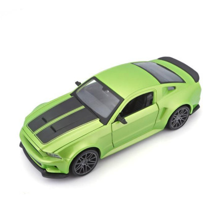 Maisto Ford Mustang Street Racer 2014 1:24 matná zelená