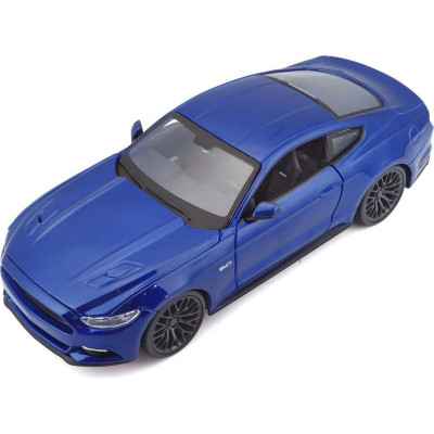 Maisto Ford Mustang GT 2015 1:24 modrá metalíza