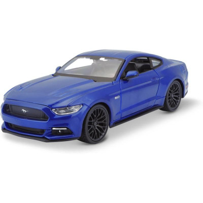 Maisto Ford Mustang GT 2015 1:24 modrá metalíza