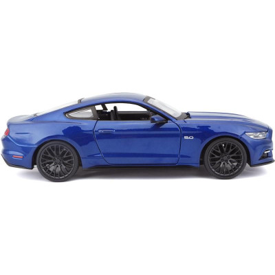 Maisto Ford Mustang GT 2015 1:24 modrá metalíza