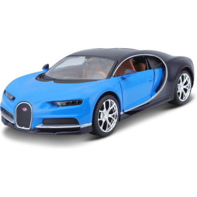 Maisto Bugatti Chiron 1:24 modrá