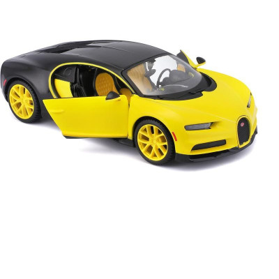 Maisto Bugatti Chiron 1:24 žluto-černá