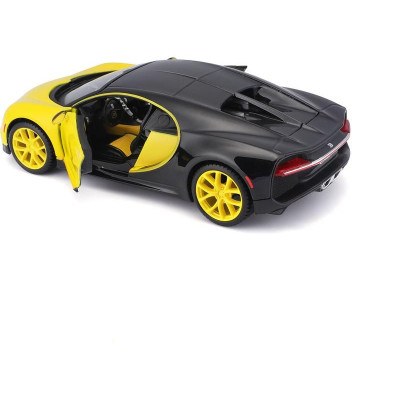 Maisto Bugatti Chiron 1:24 žluto-černá