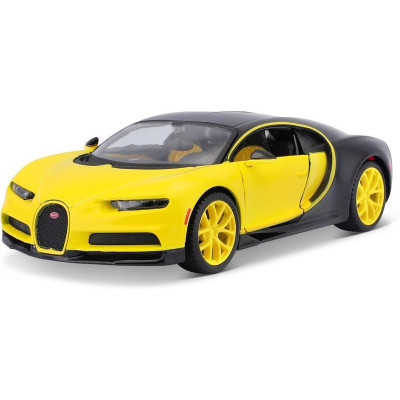 Maisto Bugatti Chiron 1:24 žluto-černá