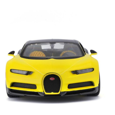 Maisto Bugatti Chiron 1:24 žluto-černá