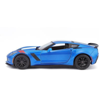 Maisto Corvette Grand Sport 2017 1:24 modrá metalíza