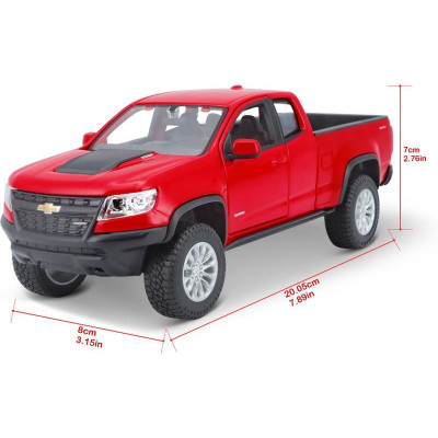 Maisto Chevrolet Colorado ZR2 1:27 červená