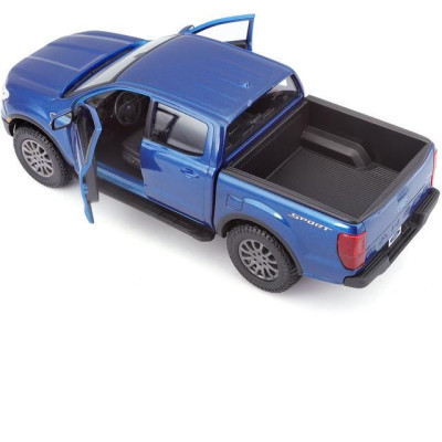 Maisto Ford Ranger 2019 1:27 modrá metalíza