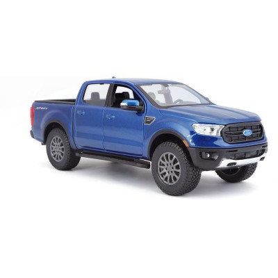 Maisto Ford Ranger 2019 1:27 modrá metalíza