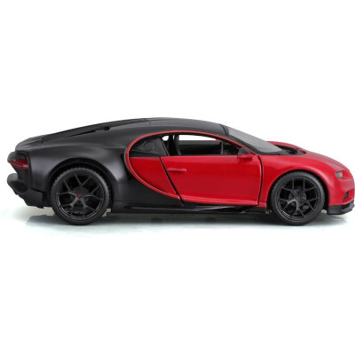 Maisto Bugatti Chiron Sport 1:24 červeno-černá