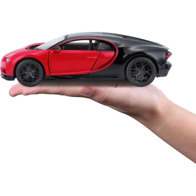 Maisto Bugatti Chiron Sport 1:24 červeno-černá