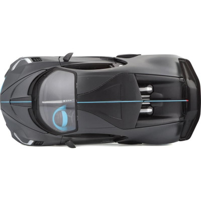 Maisto Bugatti Divo 1:24 tmavě šedá
