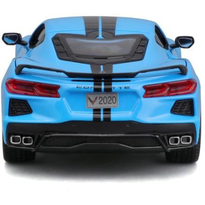 Maisto Chevrolet Corvette Stingray Coupe Z51 2020 1:24 modrá