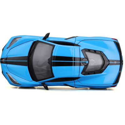 Maisto Chevrolet Corvette Stingray Coupe Z51 2020 1:24 modrá