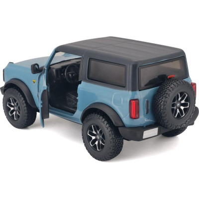 Maisto Ford Bronco 2021 1:24 modrá