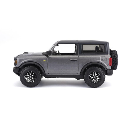 Maisto Ford Bronco 2021 1:24 tmavě šedá metalíza