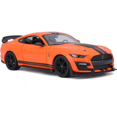 Maisto Mustang Shelby GT500 2020 1:24 oranžová