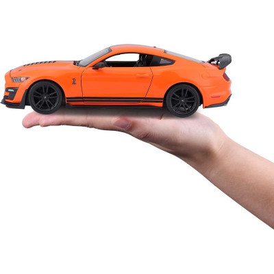 Maisto Mustang Shelby GT500 2020 1:24 oranžová