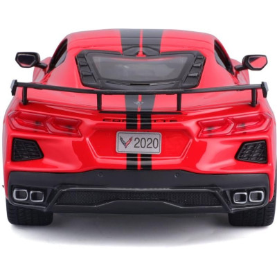 Maisto Chevrolet Corvette Stingray Coupe 2021 1:24 červená
