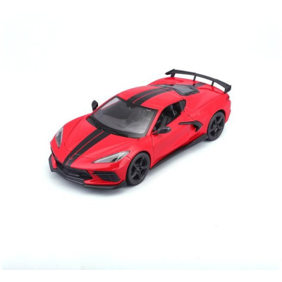 Maisto Chevrolet Corvette Stingray Coupe 2021 1:24 červená