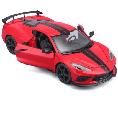 Maisto Chevrolet Corvette Stingray Coupe 2021 1:24 červená