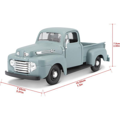 Maisto Ford F-1 PickUp 1948 1:25 šedomodrá