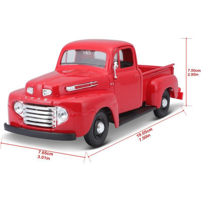 Maisto Ford F-1 Pickup 1948 1:25 červená
