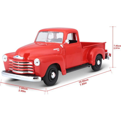Maisto Chevrolet 3100 Pickup 1950 1:25 oranžová