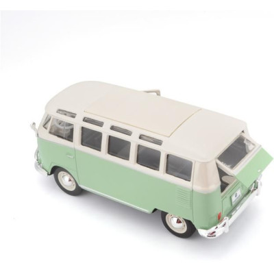 Maisto Volkswagen Van Samba 1:25 zeleno/krémová