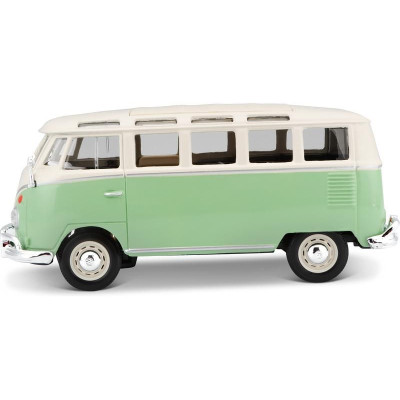 Maisto Volkswagen Van Samba 1:25 zeleno/krémová