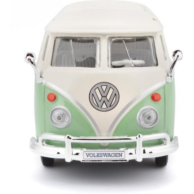 Maisto Volkswagen Van Samba 1:25 zeleno/krémová