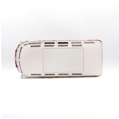 Maisto Volkswagen Van Samba 1:25 bílo/červená