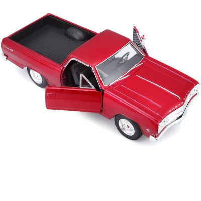 Maisto Chevrolet El Camino 1965 červená metalíza
