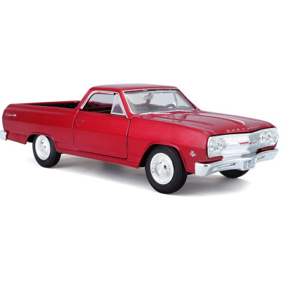 Maisto Chevrolet El Camino 1965 červená metalíza