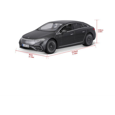 Maisto Mercedes-Benz EQS 2022 1:24 šedá metalíza