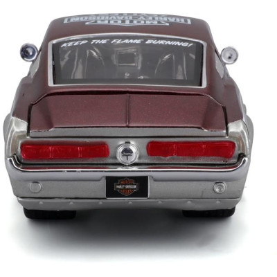 Maisto Harley-Davidson Custom - Ford Mustang GT 1967 1:24