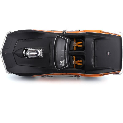 Maisto Harley-Davidson Custom - Chevrolet Corvette 1970 1:24