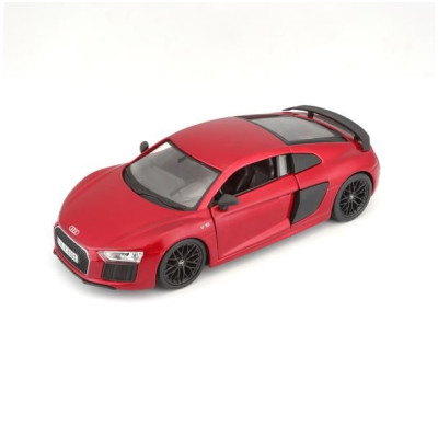 Maisto Kit Audi R8 V10 Plus 1:24 červená metalíza