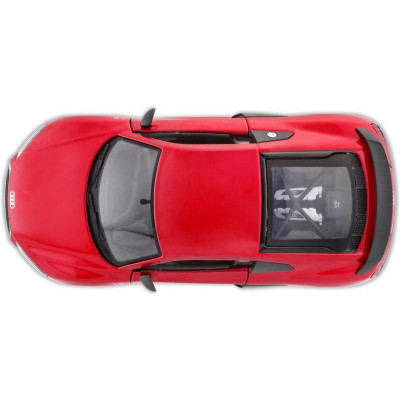 Maisto Kit Audi R8 V10 Plus 1:24 červená metalíza